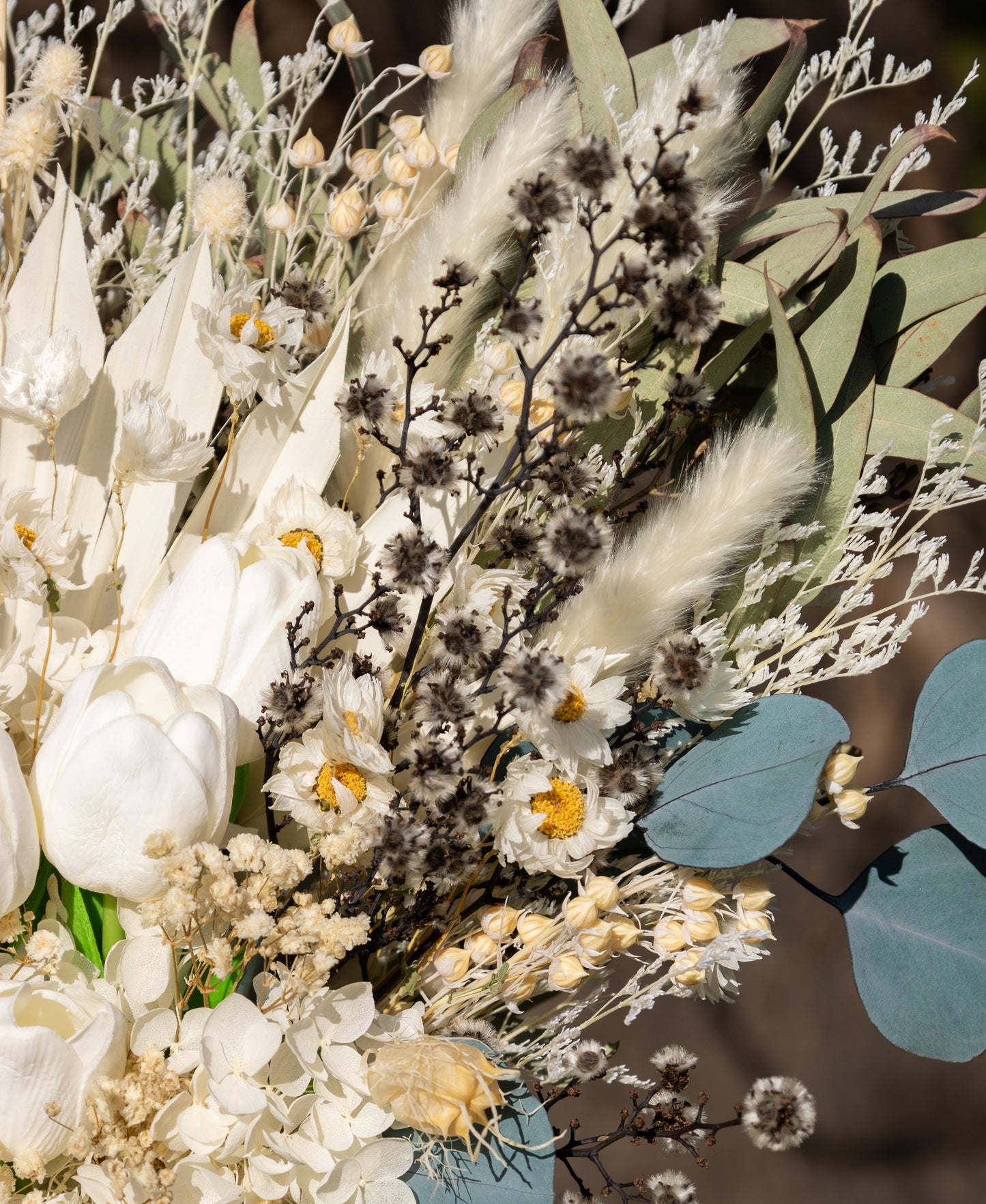 White tulips