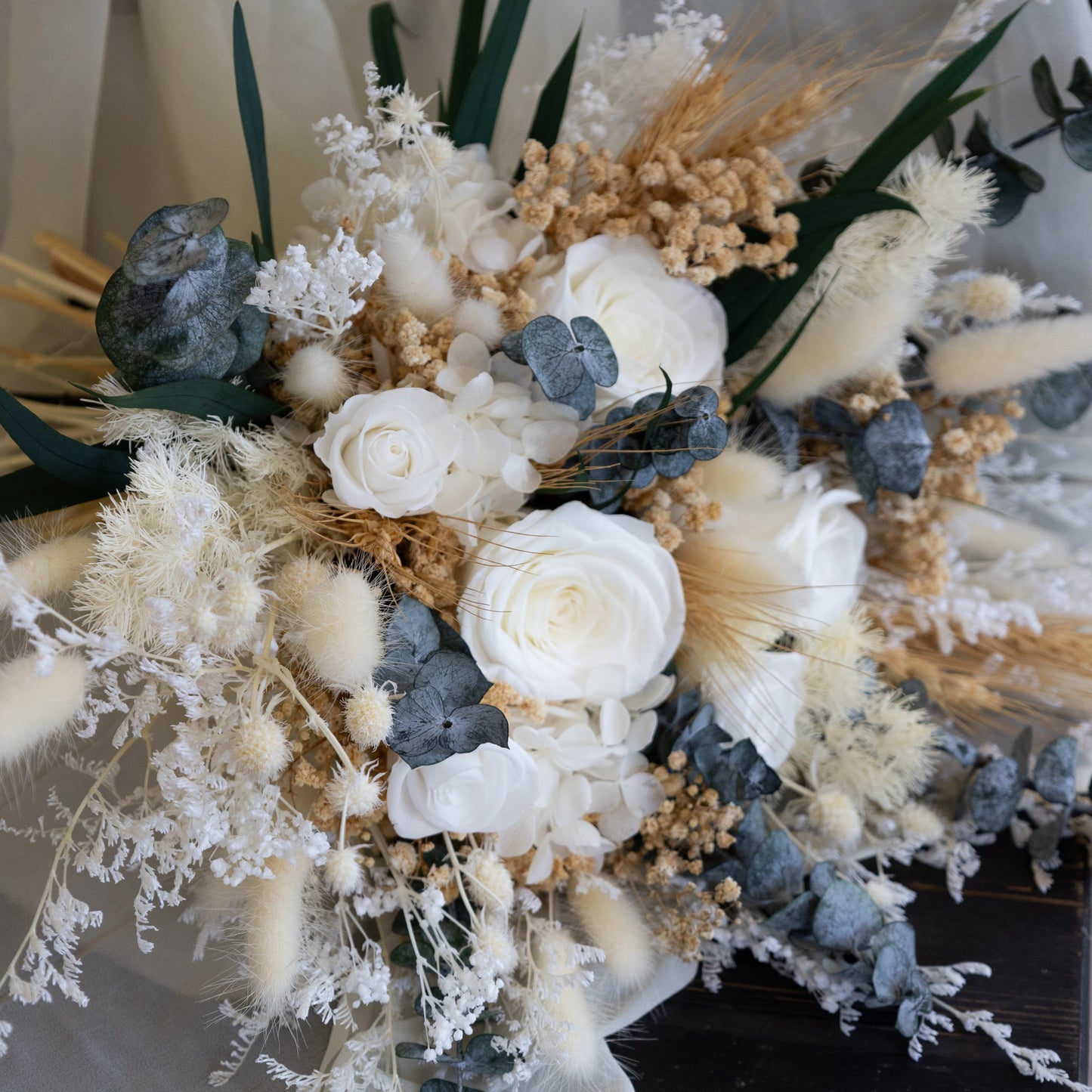 Evergreen Grace Bridesmaid Bouquet