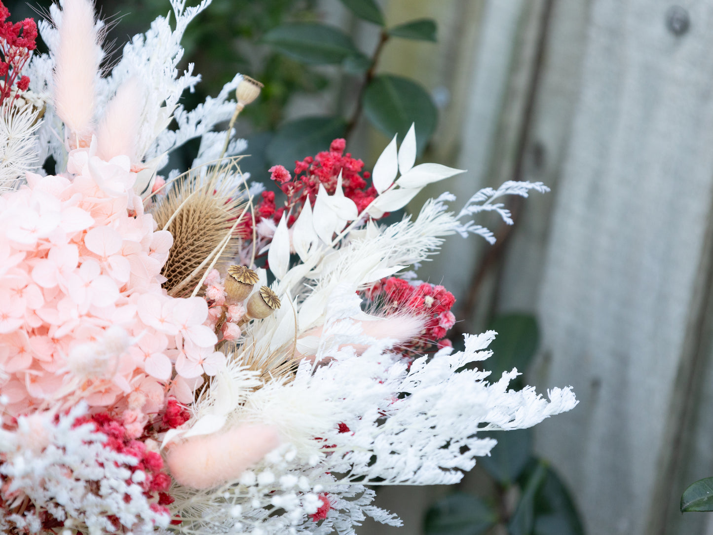 Pink Hydrangea Bridesmaid Posy