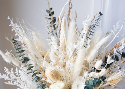 Everlasting Ivory Meadow Bridal Bouquet