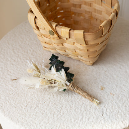 Everlasting Ivory Meadow Bridal Bouquet