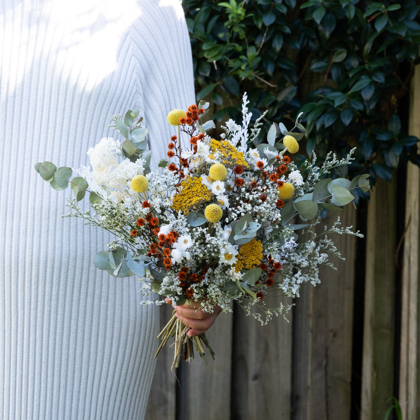 Golden Meadow Wildflower Bridesmiad Bouquet