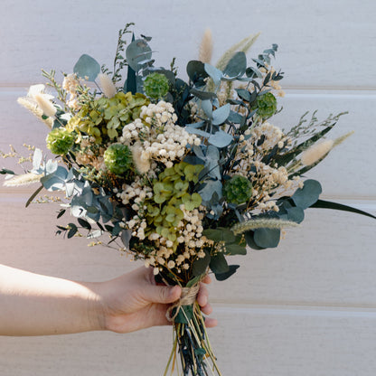 Olive Bloom Bridal Bouquet