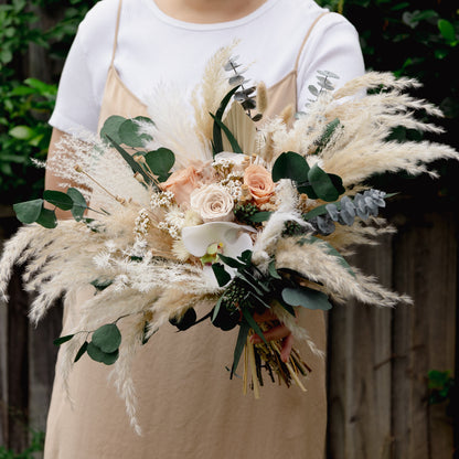 Golden Blush Bridal Bouquet