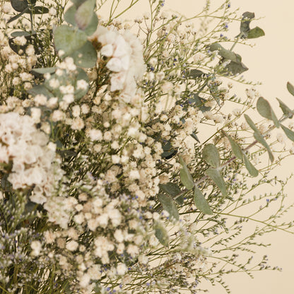 Soft Eucalyptus & Baby's Breath Bridal Bouquet