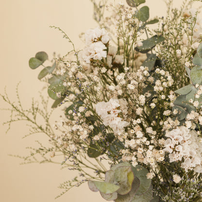 Soft Eucalyptus & Baby's Breath Bridal Bouquet