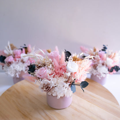 Blush Petite Preserved Flower Arrangement | Dried Flower Gift