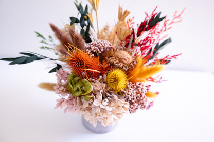 Boho Sunset Preserved Flower Arrangement | Gift Arrangement