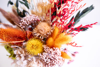 Boho Sunset Preserved Flower Arrangement | Gift Arrangement