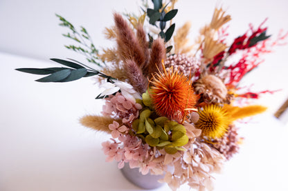Boho Sunset Preserved Flower Arrangement | Gift Arrangement