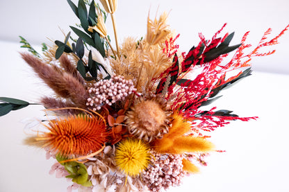 Boho Sunset Preserved Flower Arrangement | Gift Arrangement