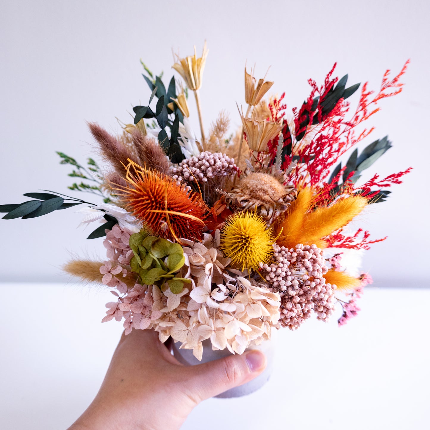 Boho Sunset Preserved Flower Arrangement | Gift Arrangement