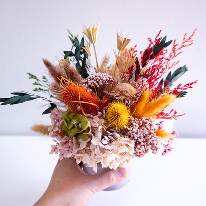 Boho Sunset Preserved Flower Arrangement | Gift Arrangement