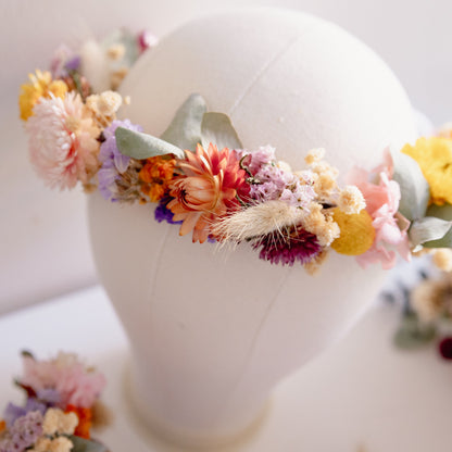 Spring Meadow Dried Flower Crown