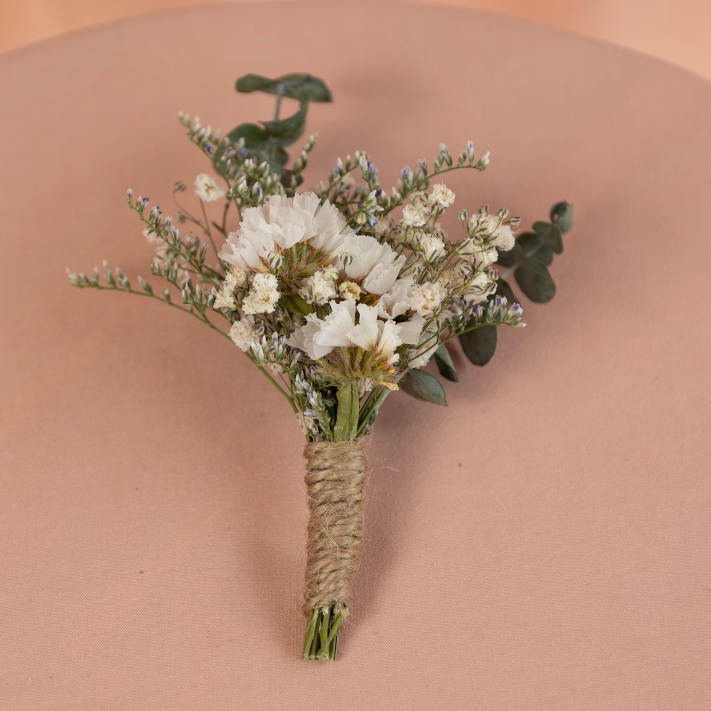 Soft Eucalyptus & baby's breath Bridesmaid Bouquet