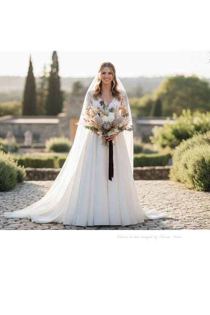 Desert Ivory Native Bridal Bouquet