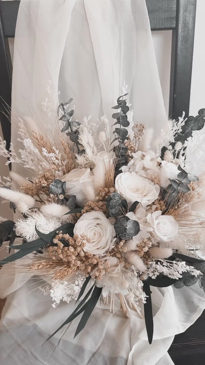 Evergreen Grace Bridal Bouquet