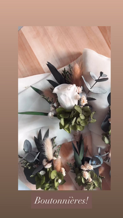 Olive Bloom Bridal Bouquet