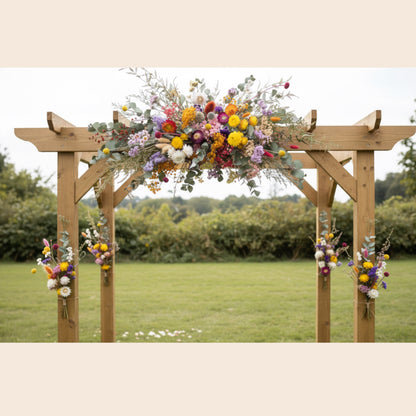 Wild Meadow Arbor Arrangement